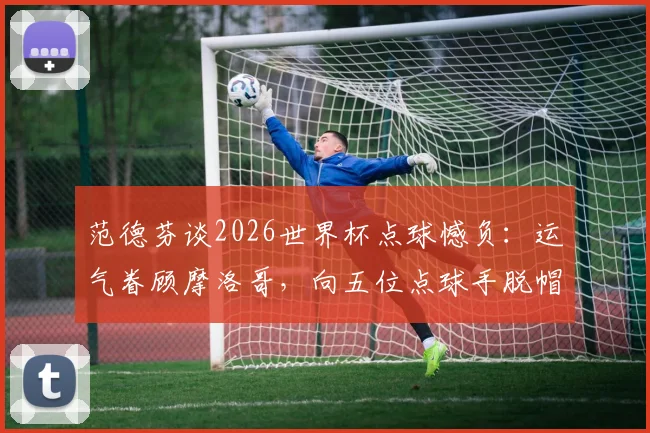 范德芬谈2026世界杯点球憾负：运气眷顾摩洛哥，向五位点球手脱帽致敬