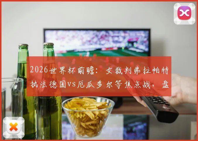 2026世界杯前瞻：女裁判弗拉帕特执法德国vs厄瓜多尔等焦点战，盘点男足大赛女性主裁历史与意义